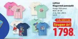 Lidl LUPILU ajánlat