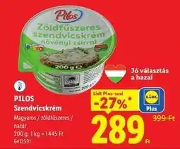 Lidl PILOS Szendvicskrém ajánlat