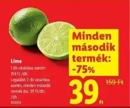 Lidl Lime ajánlat