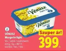 Lidl VÉNUSZ Margarin light ajánlat