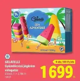 Lidl GELATELLI ajánlat