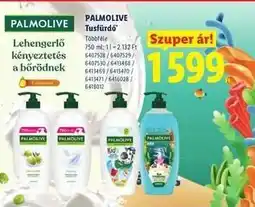 Lidl PALMOLIVE Tusfürdő ajánlat