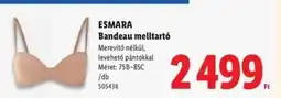 Lidl ESMARA Bandeau melltartó ajánlat