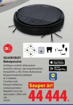 Lidl SILVERCREST Robotporszívó ajánlat