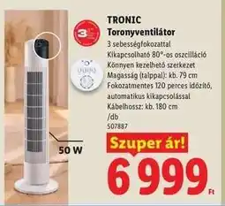 Lidl TRONIC Toronyventilátor ajánlat