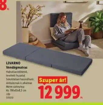 Lidl Livarno Vendégmatrac ajánlat