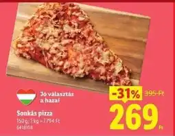 Lidl Sonkás pizza ajánlat