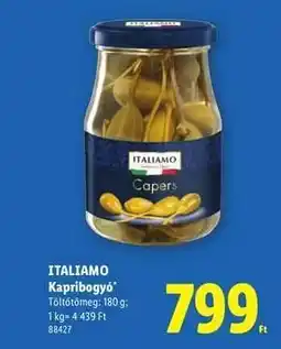 Lidl ITALIAMO Kapribogyó ajánlat