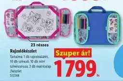Lidl Rajzolókészlet ajánlat
