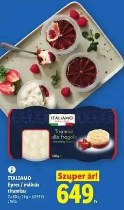 Lidl ITALIAMO ajánlat