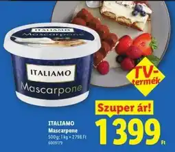 Lidl ITALIAMO Mascarpone ajánlat