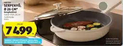 ALDI Crofton Serpenyő, Ø 26 cm ajánlat