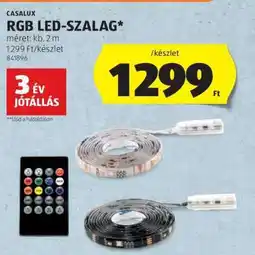 ALDI CASALUX RGB LED-SZALAG ajánlat