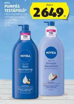 ALDI NIVEA Pumpás Testápoló ajánlat