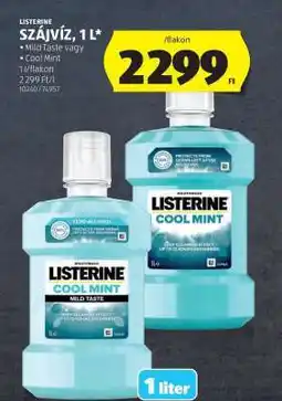 ALDI Listerine Szájvíz, 1L ajánlat