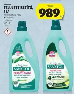 ALDI Sanytol Felülettisztító ajánlat