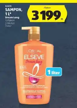 ALDI Elseve Šampon, 1 l ajánlat