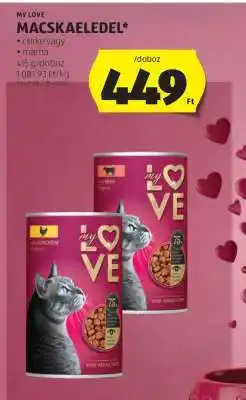 ALDI MY LOVE MACSKAELEDEL ajánlat