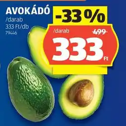 ALDI Avokádó ajánlat
