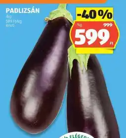 ALDI Padlizsán ajánlat