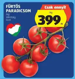 ALDI Fürtös paradicsom ajánlat