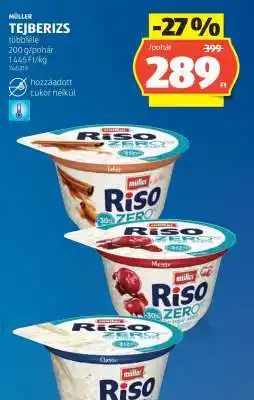 ALDI Müller Riso Zero ajánlat