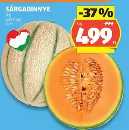 ALDI Sárgadinnye ajánlat