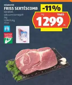 ALDI Friss sertéscomb ajánlat