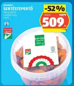 ALDI Kokárdás Sertéstepertő ajánlat