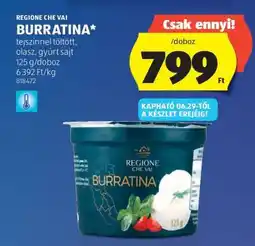 ALDI REGIONE CHE VAI BURRATINA ajánlat