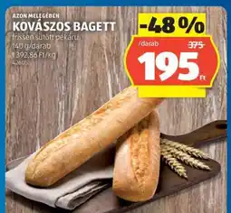 ALDI KOVÁSZOS BAGETT ajánlat