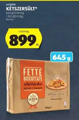 ALDI LA CESTA KÉTSZERSÜLT ajánlat