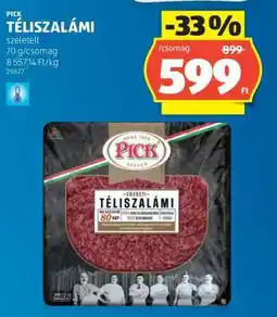 ALDI PICK Téliszalámi ajánlat