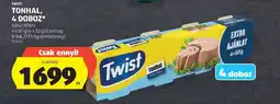 ALDI Twist Tonhal, 4 doboz ajánlat