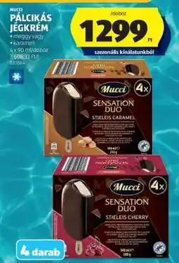 ALDI MUCCI PÁLCIKÁS JÉGKRÉM ajánlat