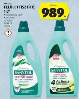 ALDI Sanytol Felülettisztító, 1L ajánlat