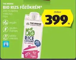 ALDI BIO RIZS FŐZŐKRÉM ajánlat