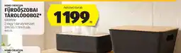 ALDI Fürdőszobai tárolódoboz ajánlat
