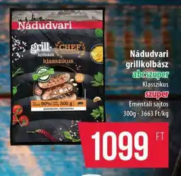 Coop Nádudvari grillkolbász ajánlat