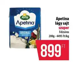 Coop Apetina lágy sajt ajánlat