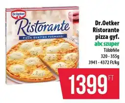 Coop DR. OETKER Ristorante pizza ajánlat