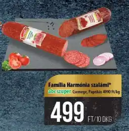 Coop Família Harmónia szalámi ajánlat