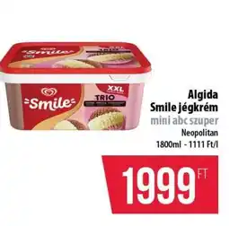 Coop Algida Smile jégkrém ajánlat