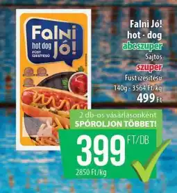 Coop FALNI JÓ! HOT DOG ajánlat