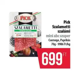 Coop Pick Szalametti szalámi ajánlat