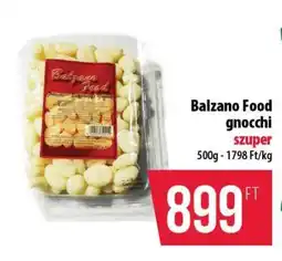Coop Balzano Food gnocchi ajánlat