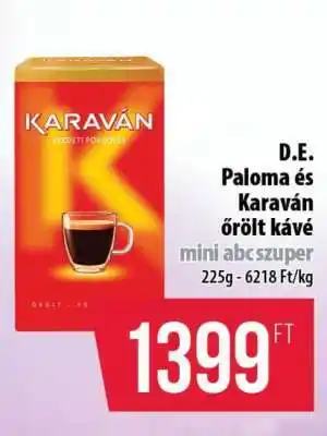 Coop D.E. Paloma és Karaván őrölt kávé ajánlat
