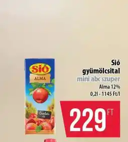 Coop Sió gyümölcsital ajánlat