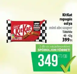 Coop KitKat ropogós ostya ajánlat