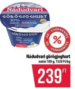 Coop Nádudvari görögjoghurt ajánlat